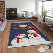 Conceptum Hypnose Tepih sa novogodišnjim motivima Asr-Crpt-12, Pravougaoni, 140x220 cm, Šareni
