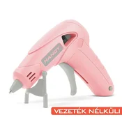 Praktični 11100A bežični pištolj za ljepilo tipa C, 7 mm, 10 W, bebi ružičaste boje
