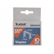 Extol Premium Zaponke, embalaža 1000ks, 8mm, 10,6x0,52x1,2mm