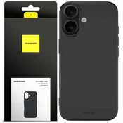 Spacecase SILIKONSKI OVITEK SPACECASE ZA IPHONE 16 ČRNO KVALITETEN, (21967848)