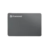 Tvrdi disk vanjski 1TB TRANSCEND StoreJet 25C3N, 2.5, USB 3.1, 5400 okr/min, sivi