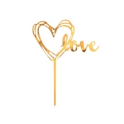 Godan Cake topper - Ljubezen zlata