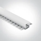 ALU PROFIL TRIMLESS  2m ZA 20mm TRAKE + PC OPAL DIFF