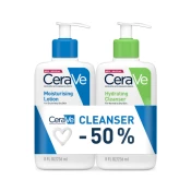 CeraVe Hidratantni losion 236ml + 50% popusta na Hidratantnu emulziju za cišcenje 236ml