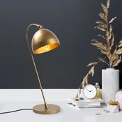 Opviq Stona lampa E14 Max 40W, Zlatna