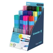 Predstavitveno stojalo s kemičnim svinčnikom Schneider Slider Edge XB (120 kosov)
