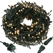 springos Božične lučke 500 LED 30 m toplo bela zunanja razsvetljava, (21638529)