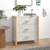 Vidaxl vidaXL Omarica, bela, 62x38x70 cm, material na osnovi lesa