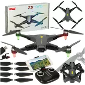 WOWO Zložljiv RC dron z Wi-Fi FPV kamero in 360° triki
