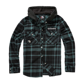 Moška srajca Iron Maiden - EDDI - Check - BRANDIT - 61048-black-green
