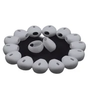 INF Silikonske nadomestne konice za slušalke 15-16 mm 10 par White, (21246143)
