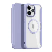 Dux Ducis DUX DUCIS SKIN X PRO torbica, združljiva z MagSafe za iPhone 15 Pro Max, vijolična