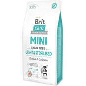Feed Brit Care Mini Grain Free Light & Sterilisod 7 kg