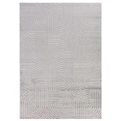 Novel Tkana Preproga Sahara, Srebrna, 120x170cm