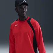Nike Total 90 Mens Repel Football Crew-Neck Top - Red - Polyester/Elastane