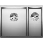 Blanco pomivalno korito CLARON 340/180-IF InFino INOX 18/10, GLAVNI BAZEN LEVO, brez nadaljnjega upravljanja.
