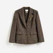 Reserved - LADIES` BLAZER & BROOCH
