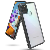Ovitek Ringke Fusion za Samsung Galaxy A21s - smoke black