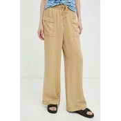 Hlače Mustang Style Drawstring Wide Leg