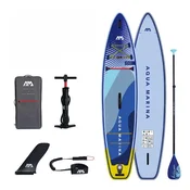 Aqua Marina Vibrant Touring napuhujući SUP s veslom, 350 × 71 × 15 cm, do 90 kg, plavi (BT-24VTP)