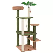 Northix Praskalnik za mačke 152 cm s sisalnimi stebri in platformami