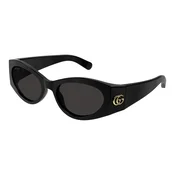 Gucci GG1401S 001 ONE SIZE (53) Črna/Siva