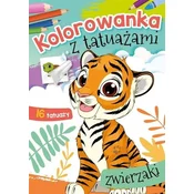 shumee Stran za barvanje tetovaže živali