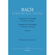 BACH J.S: KONZERT D-MOLL NO.1 NOTE