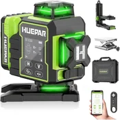 PRO 2600mAh 16 linijski zeleni laserski nivelir BT daljinec samovrtljiv W04CG