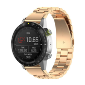 Pas za uro Garmin Approach S60/Forerunner 945 Glamour iz nerjavečega jekla - s priborom za menjavo - bronast