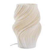 Bela plastična namizna svetilka (višina 27 cm) Calais – Jotex