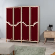 Hanah home Ormar Imaj 180x192x52cm Hrast