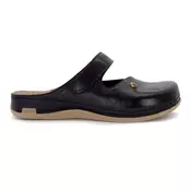Leon anatomske klompe ANATOMSKE USNJENE COKLE, (KO953_BLACK-38)