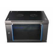 Extralink EX.7225 rack cabinet 6U Wall mounted rack Black