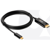 CLUB 3D kabel, HDMI v USB-C, 4K@60Hz, aktiven, 1,8m (CAC-1334)