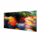 tulup.si Stenska plošča za kuhinjo Fraktali 100x50 cm