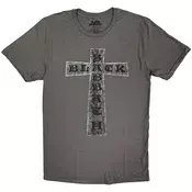 Black Sabbath Cross Charcoal Grey L Majica