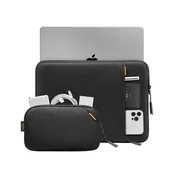 shumee Tomtoc - Komplet torbic za prenosnik Defender-A13 za 14-palčni MacBook Pro - temno modra torbica za Macbook