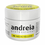 Gel za nokte Andreia Gel Paint 4 ml Rumena Neonski