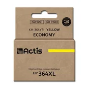 slomart črnilo actis kh-364yr (nadomestno črnilo hp 364xl cb325ee; standardno; 12 ml; rumeno)