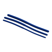 Master Series Invasion Silicone Urethral Sound Trainer Set Blue