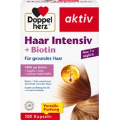 Doppelherz aktiv intenzivna opskrba kose + biotin - 100 kaps.