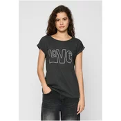 Womens T-shirt Love Tee - gray
