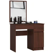 AKORD Akord Clp P-2/Sl Toaletna Mizica Z Ogledalom, Desna Izvedba, Wenge, (5000332767)