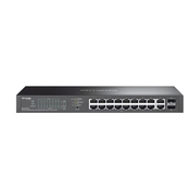 TP-LINK Omada 20-Port Gigabit Easy Managed Switch with 16-Port PoE+ ES220GP