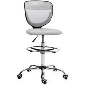 Homestar Pisarna stol 59x59x106-126 cm svetlo siva