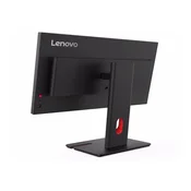 Lenovo Monitor ThinkVision T24-40, 23.8, IPS, 1920x1080, 120Hz, 4ms, HDMI, DP, VGA, 4xUSB, xUSB-C, Tilt, Swive, Sivi