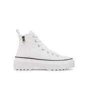 Modne superge Converse Chuck Taylor All Star Lugged Lift Hi A03012C Bela