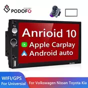 Podofo 2 din Android Car Multimedia Player Universal Car Radio 2din GPS Autoradio For Volkswagen Nissan Hyundai Kia toyota CR-V