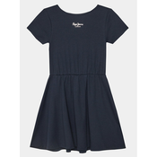 Pepe Jeans Poletna obleka Olya PG951663 Mornarsko modra Regular Fit